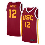USC Trojans Unisex Nike Cardinal #12 Juju Watkins Replica Basketball Jersey
